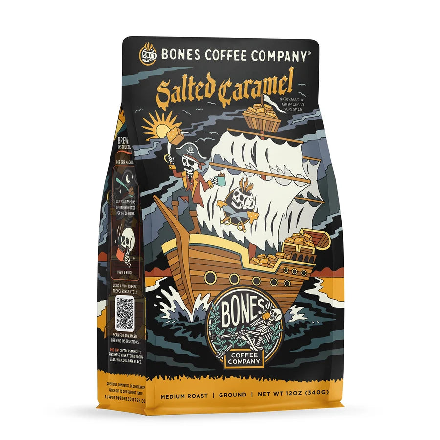 Bones Beans Salted Caramel 340g