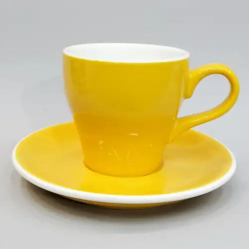 Coffee Gate Coffee cup with saucer 80ml Tulip shape