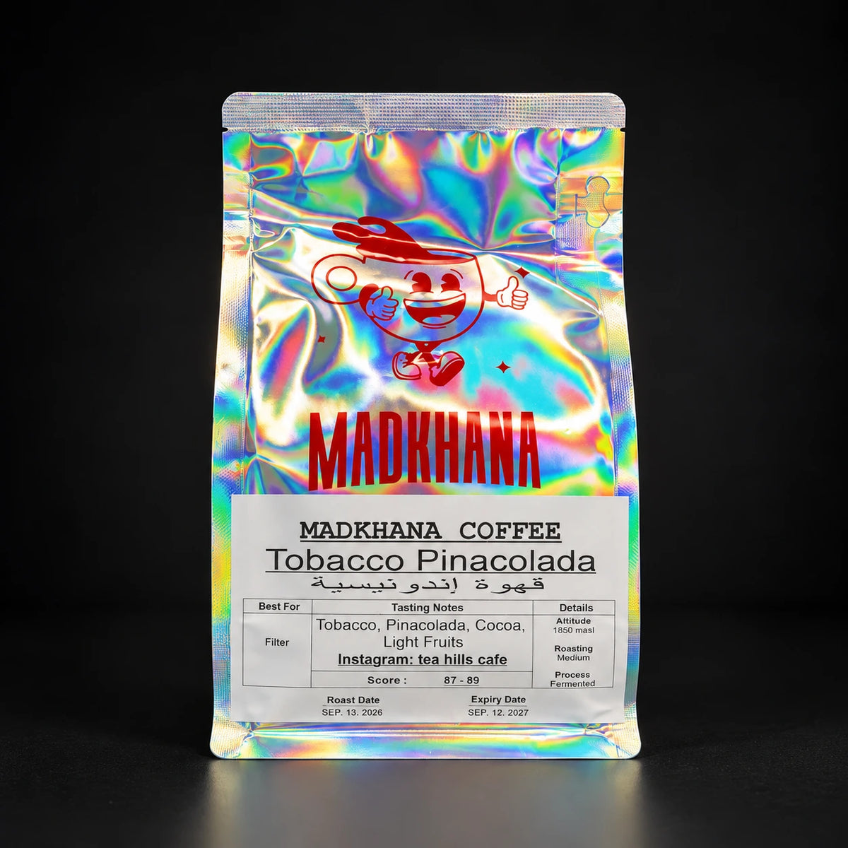 Madkhana Beans Tobacco Pinacolada 250g