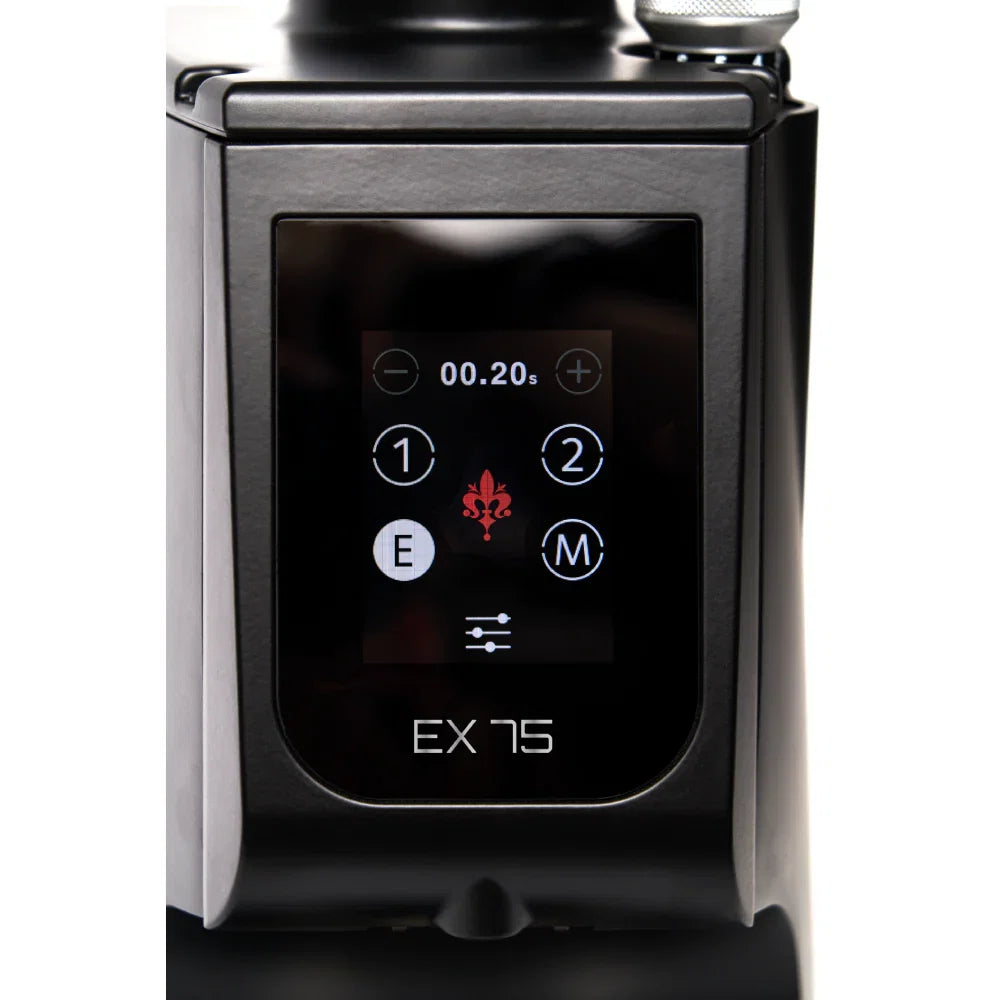 Eureka Grinder Electric Atom Excellence 75 with Black Diamond Burrs