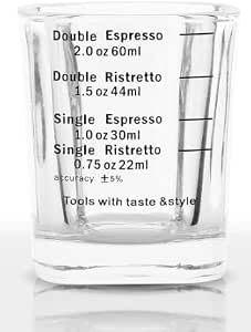 Coffee Gate Measuring Glass Shot