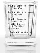 Coffee Gate Measuring Glass Shot