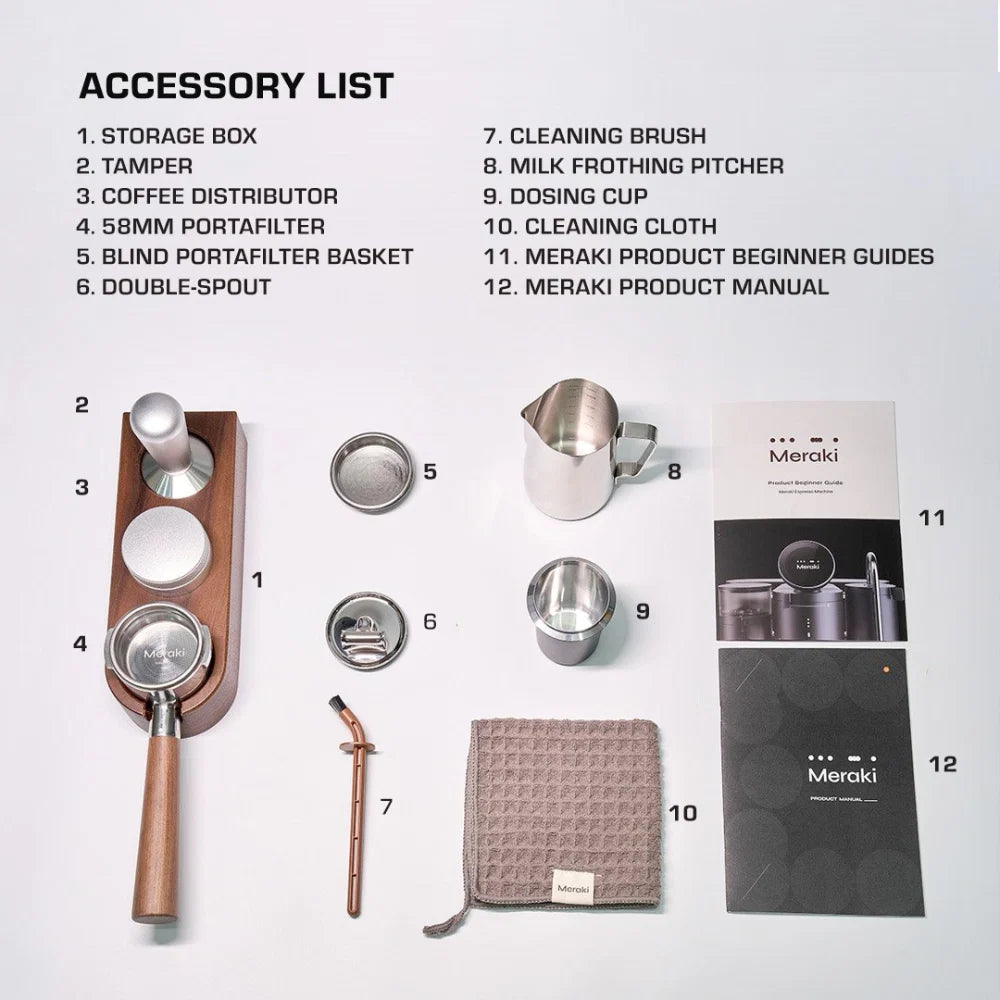 Meraki Espresso Machine Gen 2 White