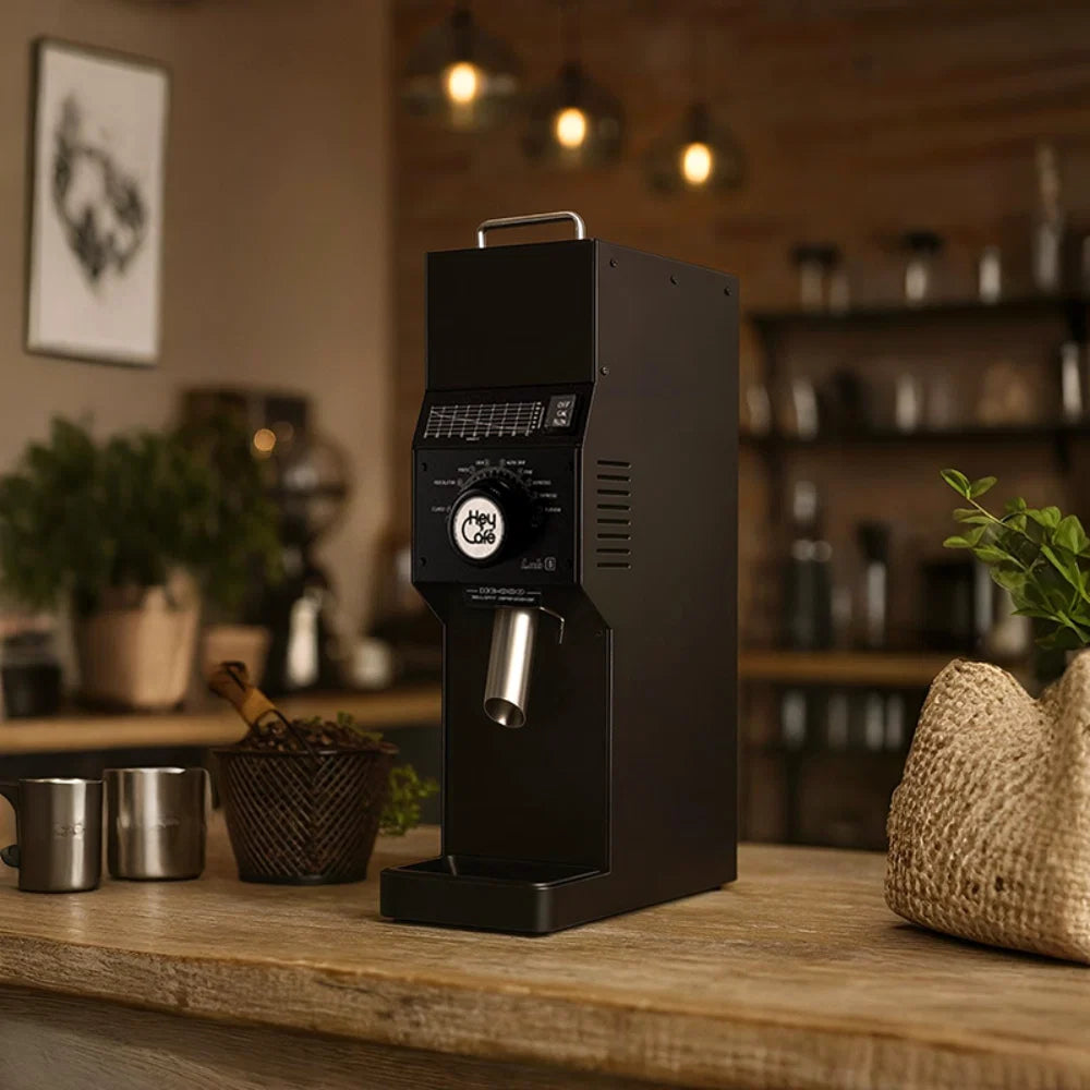 Hey Cafe Grinder Electric HC-880 LAB S Black UK Plug