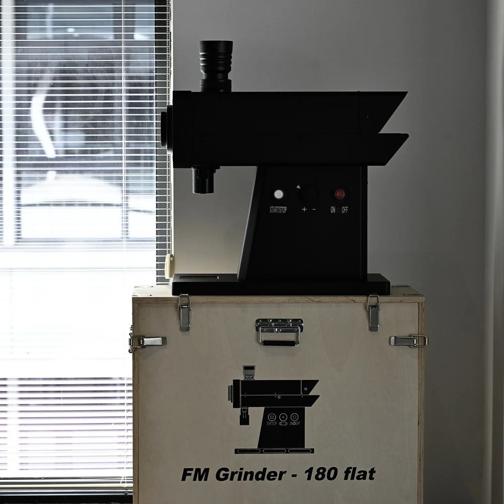 FM Grinder 180 Industrial Flat - Black