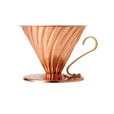 Hario Dripper V60-02 Copper With Nickel Plating Inside