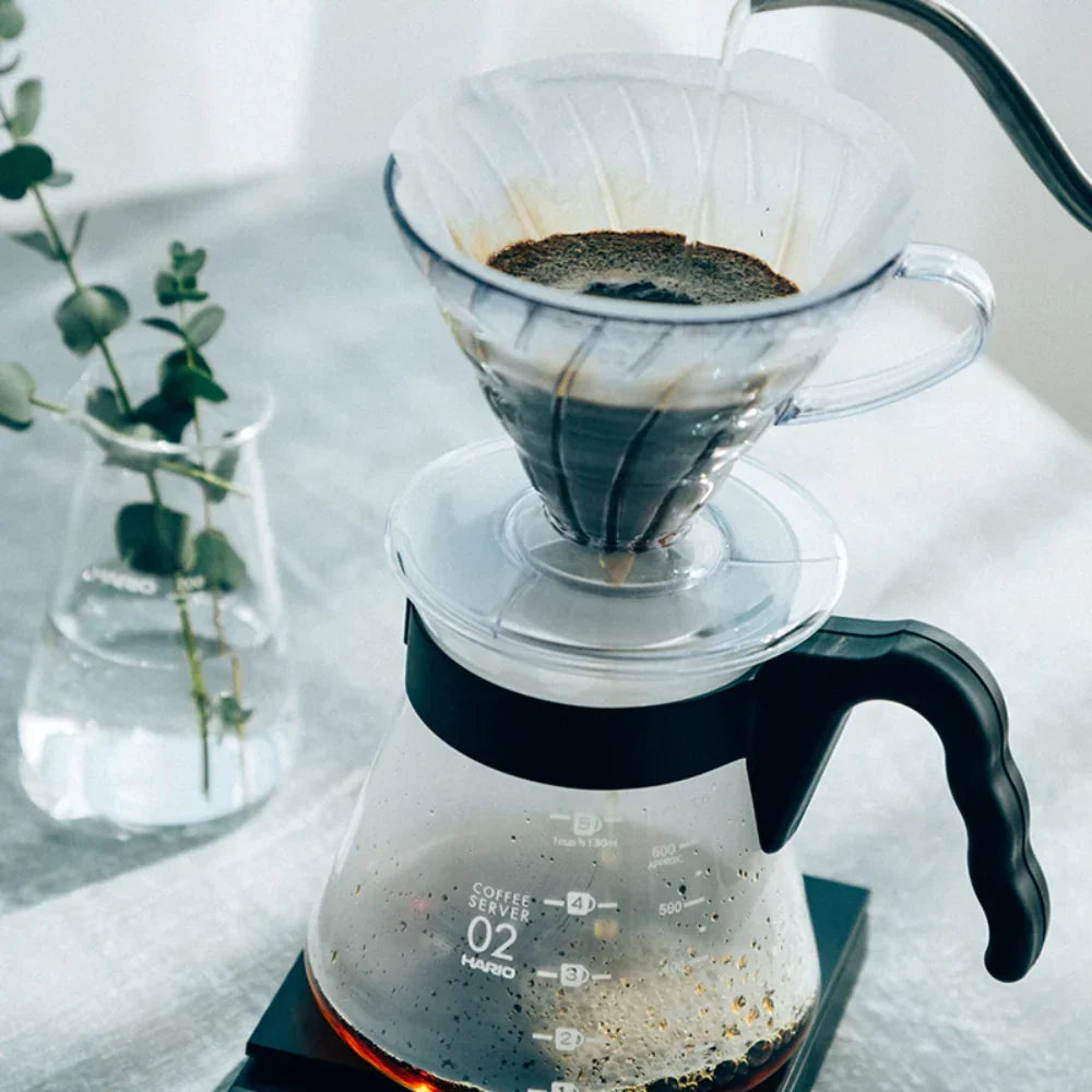 Hario Dripper and Server V60 Coffee Set 02 Size