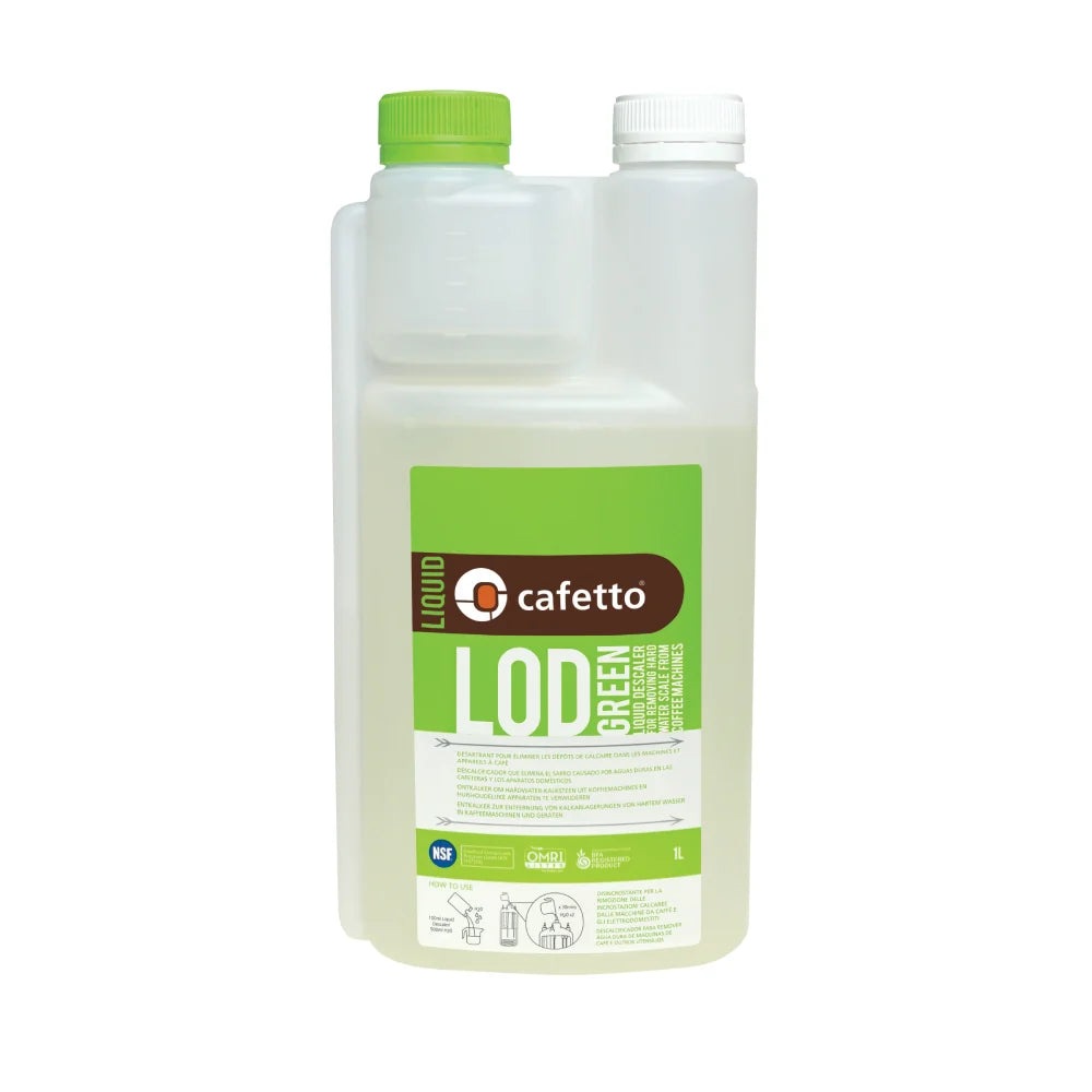 Cafetto Cleaning LOD Green High Performance Descaler 1L